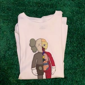 Never worn Kaws x Uniqlo tee